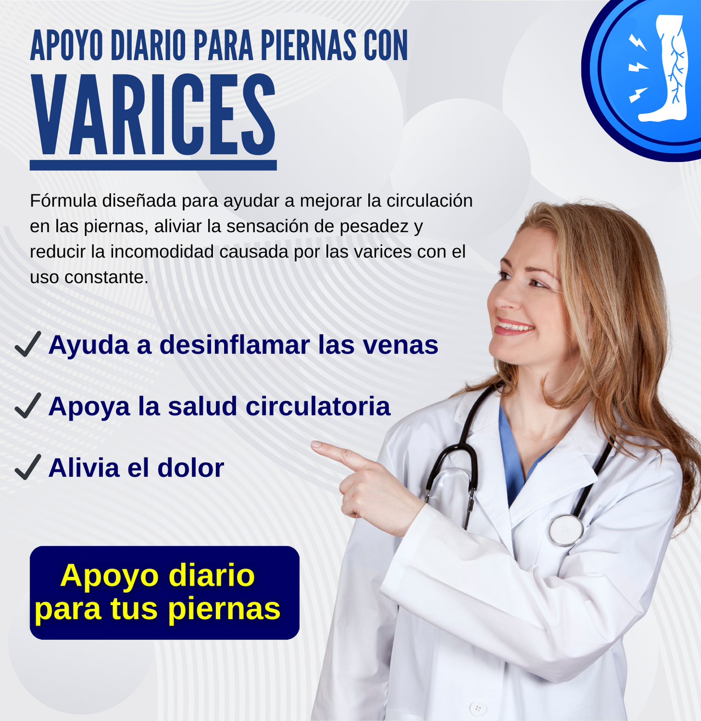 VARICOSE- ELIMINA VARICES