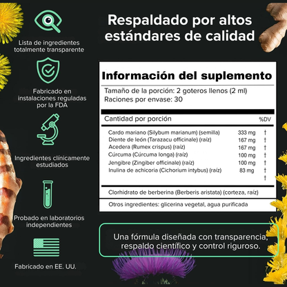 SUPER LIVER®- DESINFLAMA TU HÍGADO